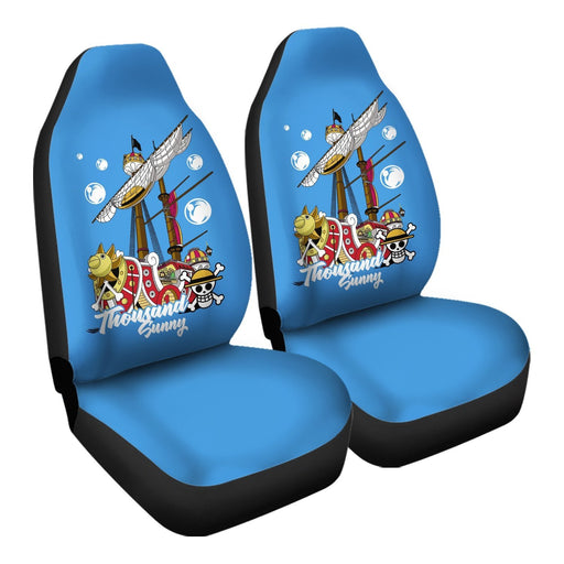 Thousand Sunny Ii Car Seat Covers - One size