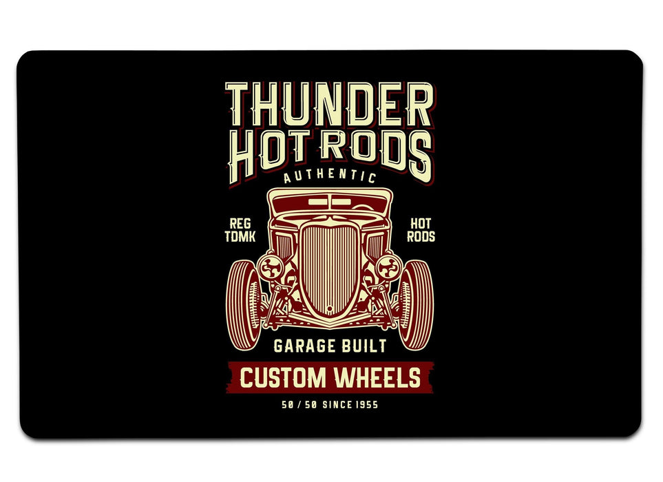 Thunder Hot Rods Large Mouse Pad