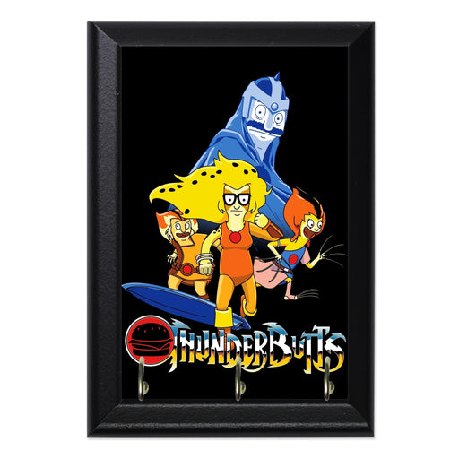 Thunderbutts Wall Plaque Key Holder - 8 x 6 / Yes