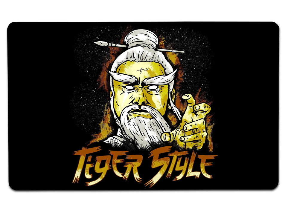 Tiger Style Large Mouse Pad
