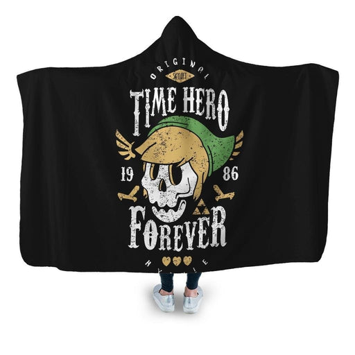 Time Hero Forever Hooded Blanket - Adult / Premium Sherpa