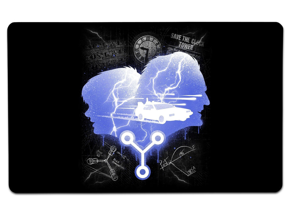Time Travelers Large Mouse Pad