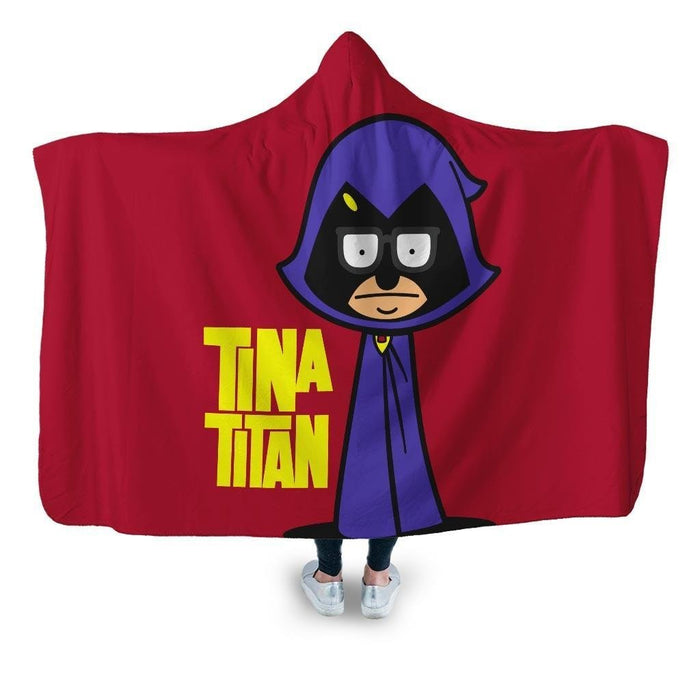 Tina Titan Hooded Blanket - Adult / Premium Sherpa