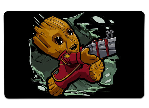 Tiny Groot Large Mouse Pad