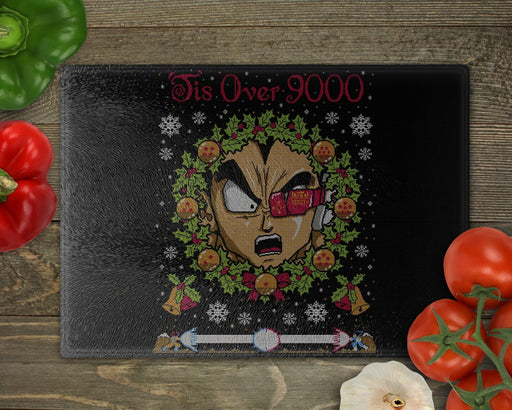 Tis Over 9000 Cutting Board