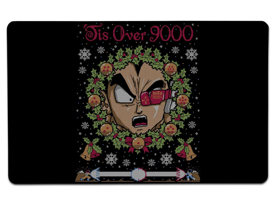 Tis Over 9000 Large Mouse Pad