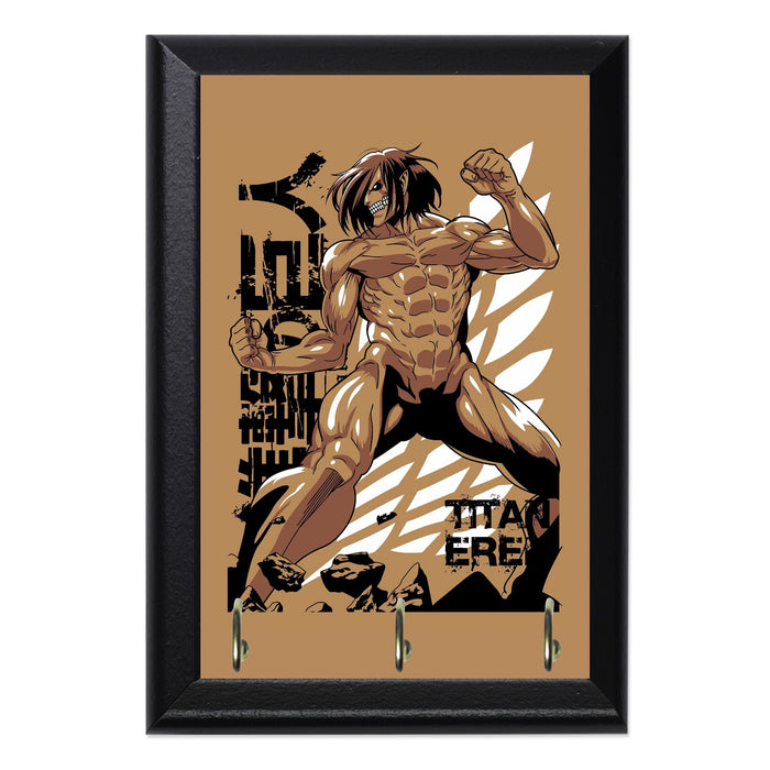 Titan Rogue Eren Key Hanging Plaque - 8 x 6 / Yes