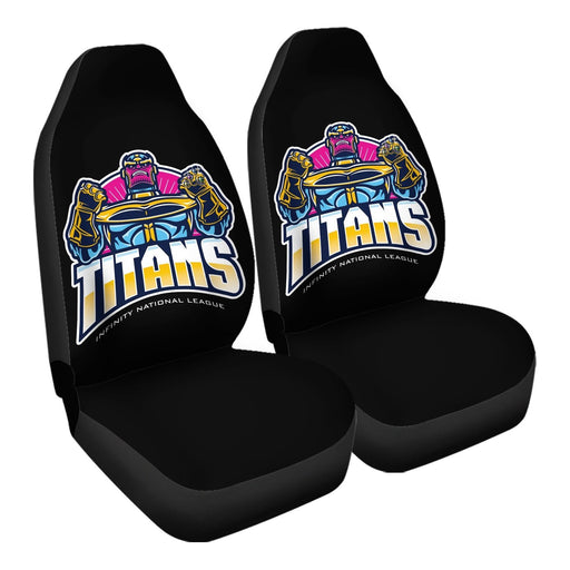 Titans I N L Car Seat Covers - One size