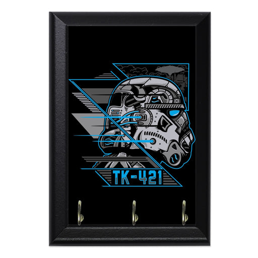 Tk 421 Wall Plaque Key Holder - 8 x 6 / Yes