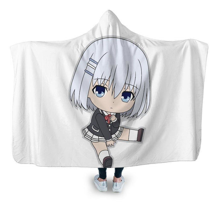 Tobichi Origami Chibi Hooded Blanket - Adult / Premium Sherpa