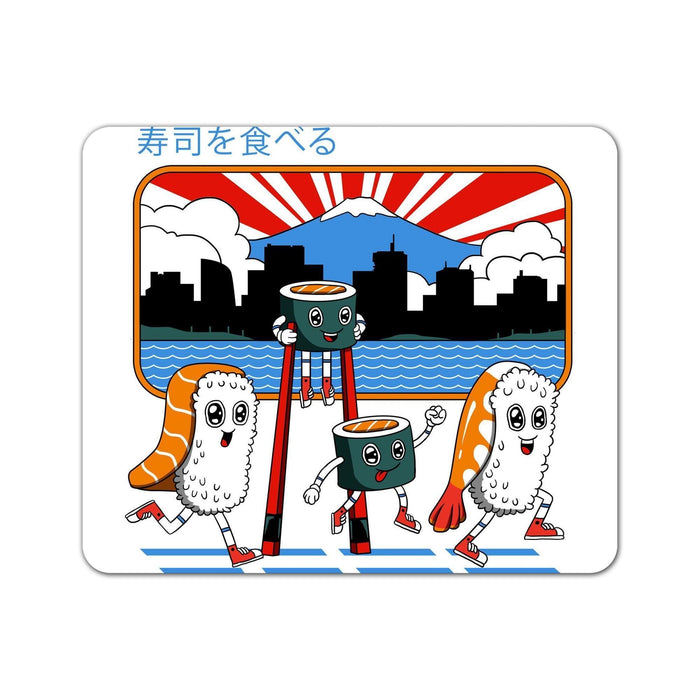 Tokyo Sushi Run Mouse Pad