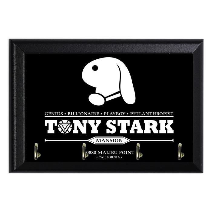 Tony Stark Mansion Key Hanging Wall Plaque - 8 x 6 / Yes