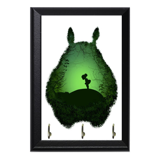 Totoro Key Hanging Plaque - 8 x 6 / Yes