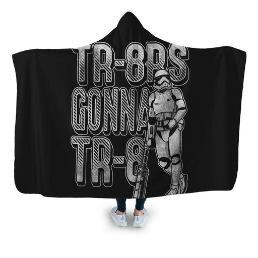 Tr8r Hooded Blanket - Adult / Premium Sherpa