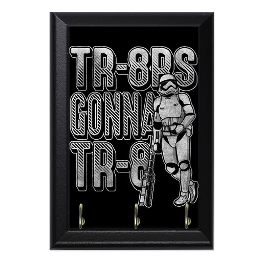 Tr8R Wall Plaque Key Holder - 8 x 6 / Yes