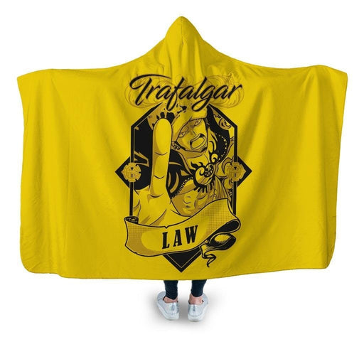Trafalgar Law Dressrossa Ii Hooded Blanket - Adult / Premium Sherpa