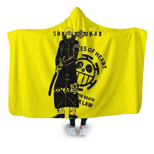 Trafalgar Law Hooded Blanket - Adult / Premium Sherpa