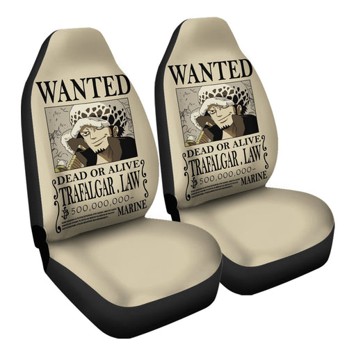 Trafalgar Law Wanted Car Seat Covers - One size