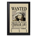 Trafalgar Law Wanted Key Hanging Plaque - 8 x 6 / Yes