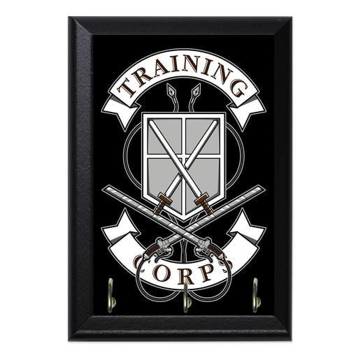Training Corps Key Hanging Wall Plaque - 8 x 6 / Yes