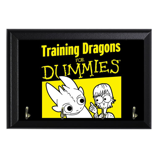 Training Dragons For Dummies Key Hanging Plaque - 8 x 6 / Yes