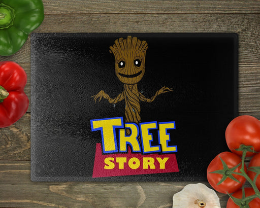 Tree Story Cutting Board