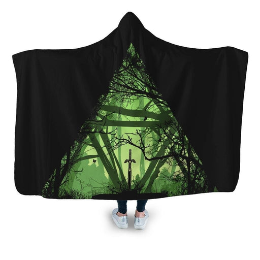 Treeforce Hooded Blanket - Adult / Premium Sherpa