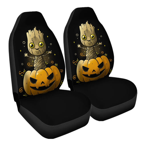 Trick Or Tree Car Seat Covers - One size