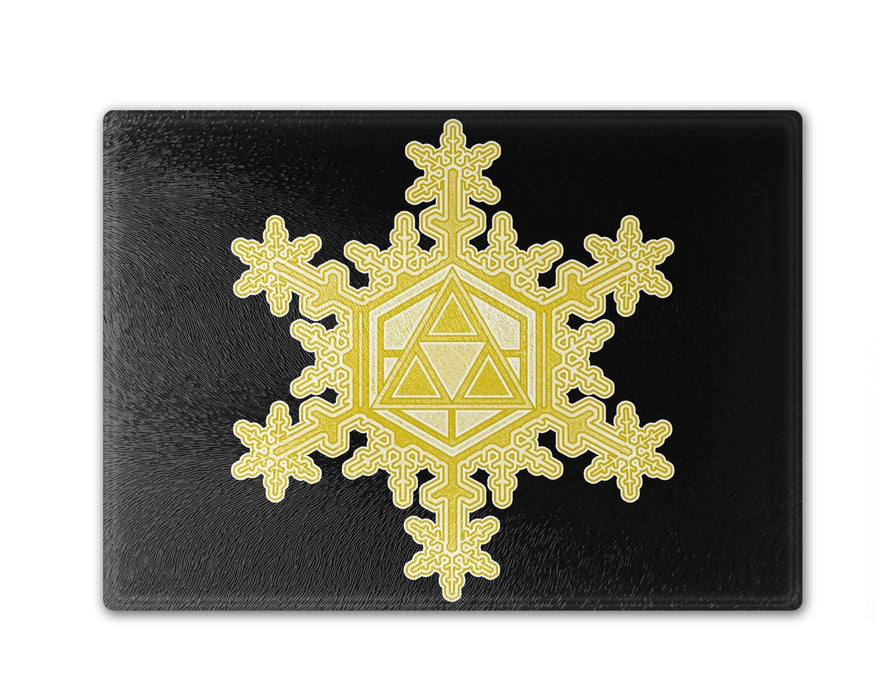 Triforce Snowflake Cutting Board