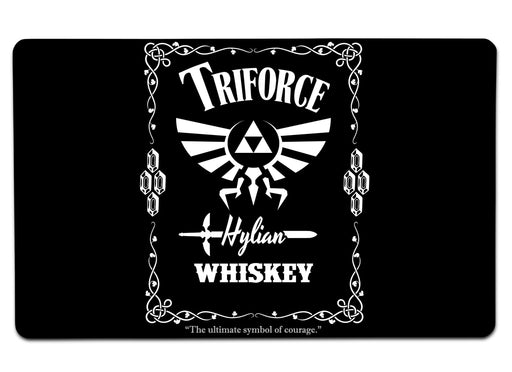 Triforce Whiskey Large Mouse Pad