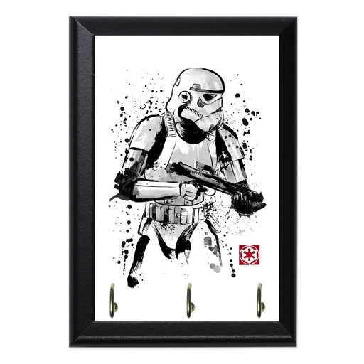 Trooper Sumie Key Hanging Plaque - 8 x 6 / Yes