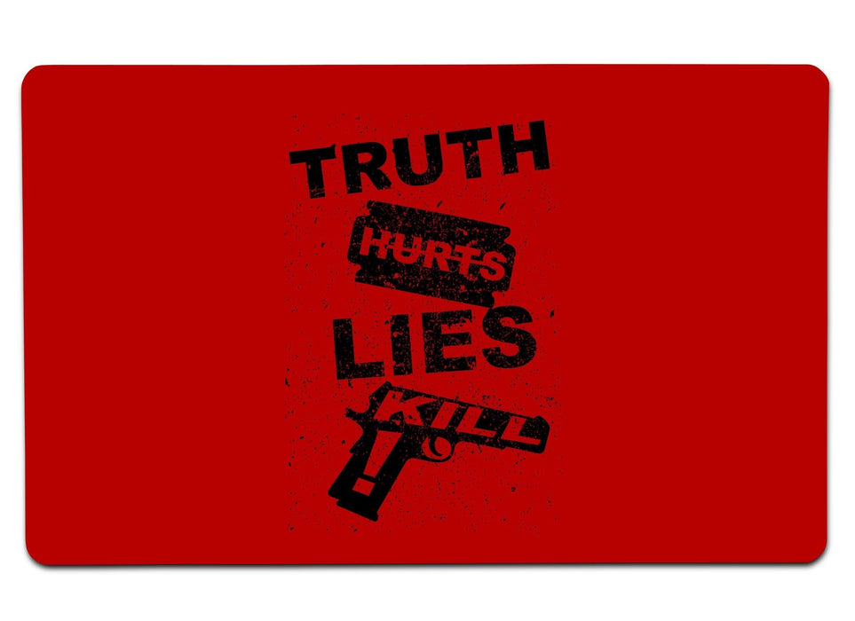 Truth Hurts Large Mouse Pad