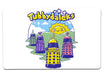 Tubby Daleks Large Mouse Pad