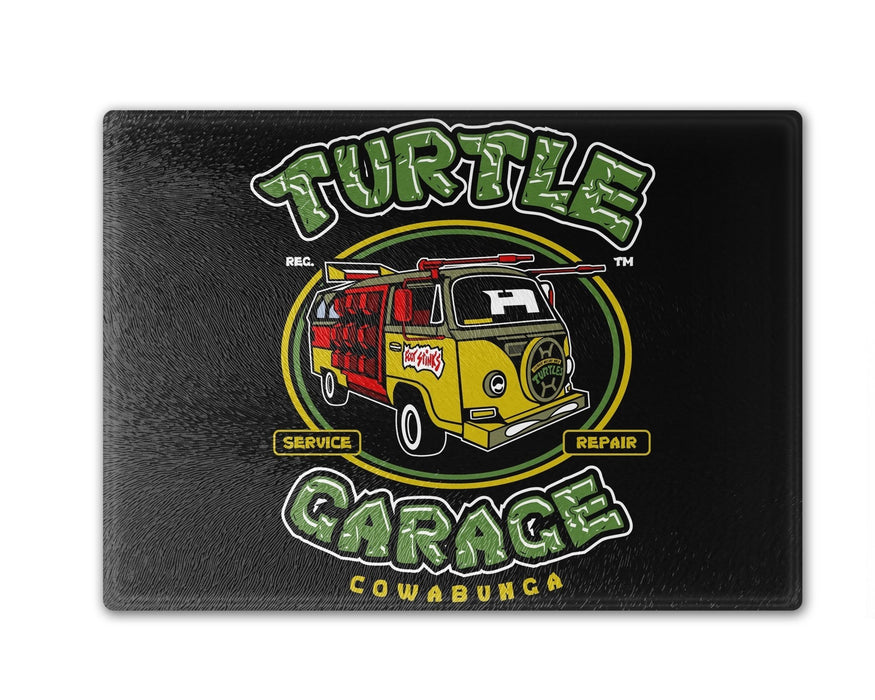 Turtle Garage Cutting Board