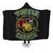 Turtle Garage Hooded Blanket - Adult / Premium Sherpa