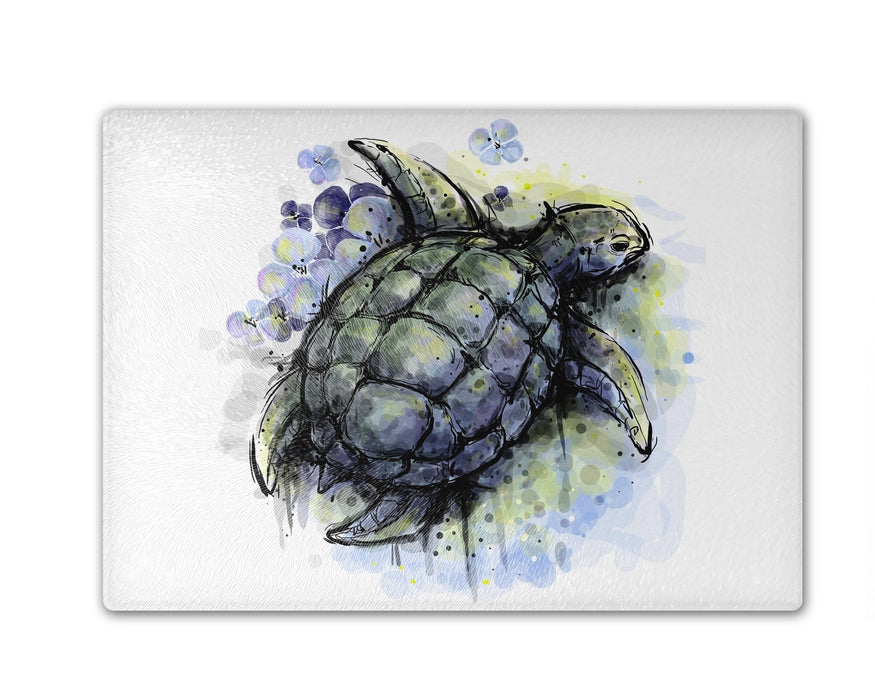 Turtle Ink Cutting Board