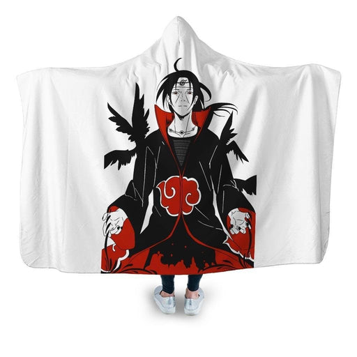 Uchiha Itachi Iv Hooded Blanket - Adult / Premium Sherpa