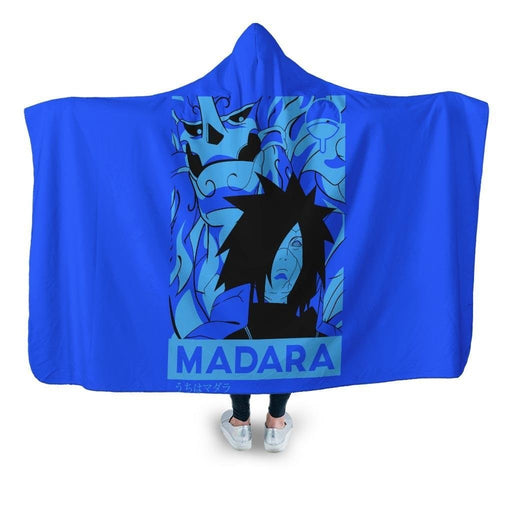Uchiha Madara Hooded Blanket - Adult / Premium Sherpa