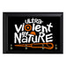 Ultra Violent By Nature A Key Hanging Plaque - 8 x 6 / Yes