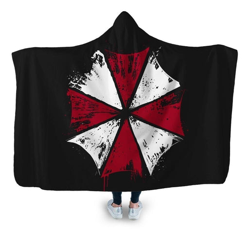 Umbrella Corp Hooded Blanket - Adult / Premium Sherpa