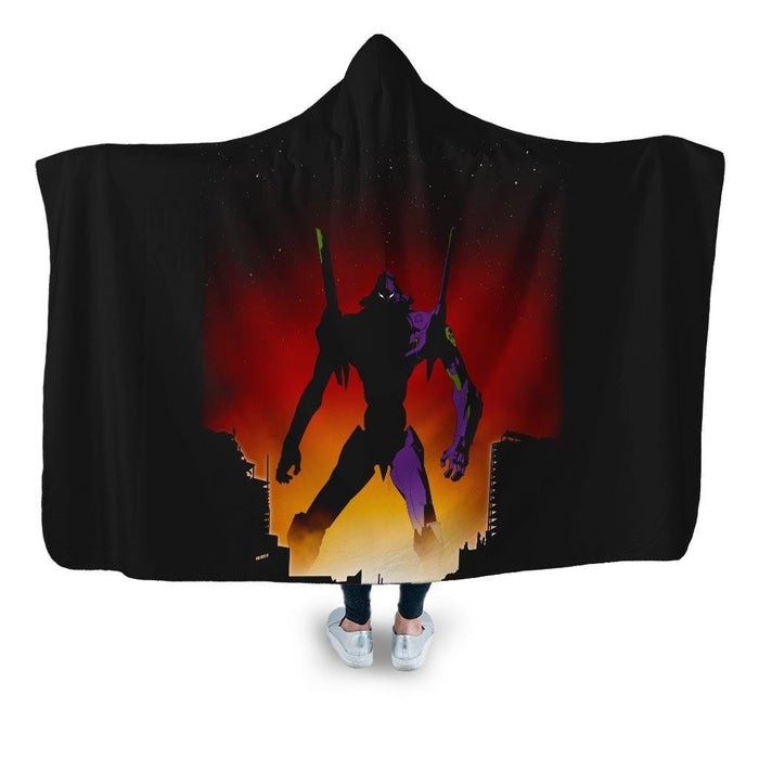 Unit 01 Hooded Blanket - Adult / Premium Sherpa