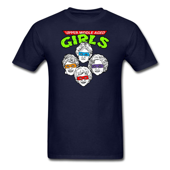 Upper Middle Aged Girls Unisex Classic T-Shirt - navy / S