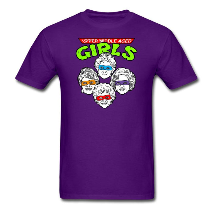 Upper Middle Aged Girls Unisex Classic T-Shirt - purple / S