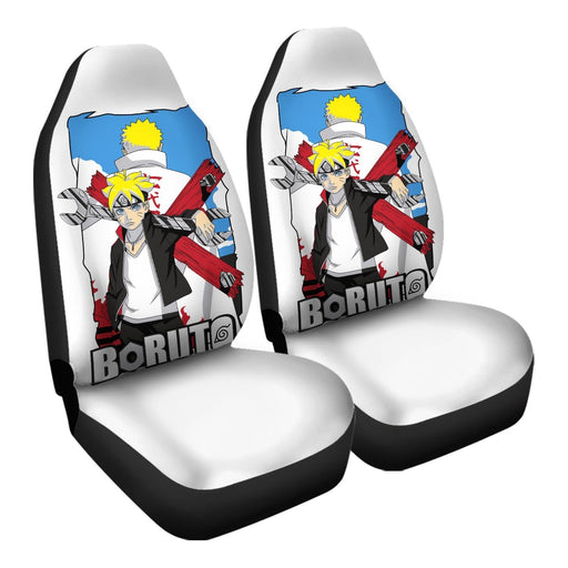 Uzumaki Boruto Car Seat Covers - One size