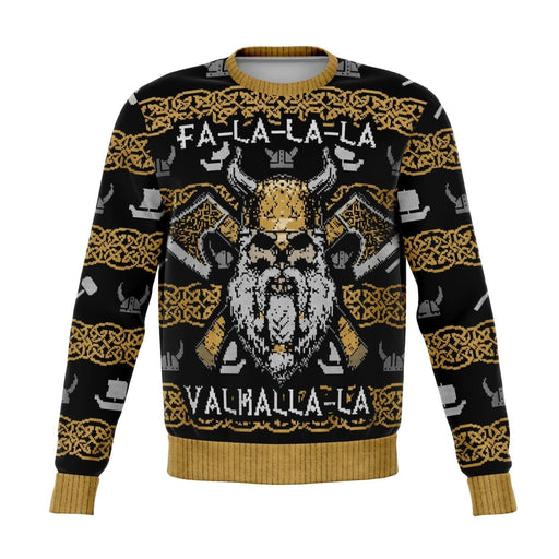 Valhalla-La La All Over Print Sweatshirt - XS