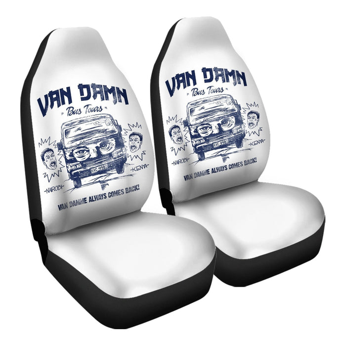 Van Damn Bus Tours Car Seat Covers - One size
