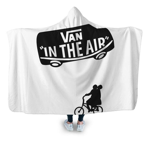 Van In The Air Hooded Blanket - Adult / Premium Sherpa