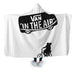 Van In The Air Hooded Blanket - Adult / Premium Sherpa