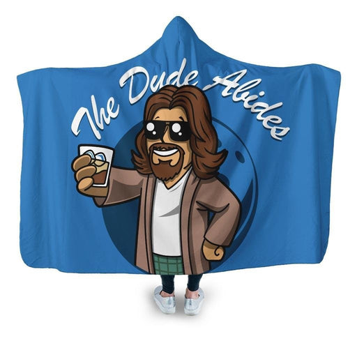 Vault Dude Hooded Blanket - Adult / Premium Sherpa