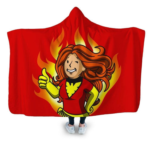 Vault Phoenix Hooded Blanket - Adult / Premium Sherpa